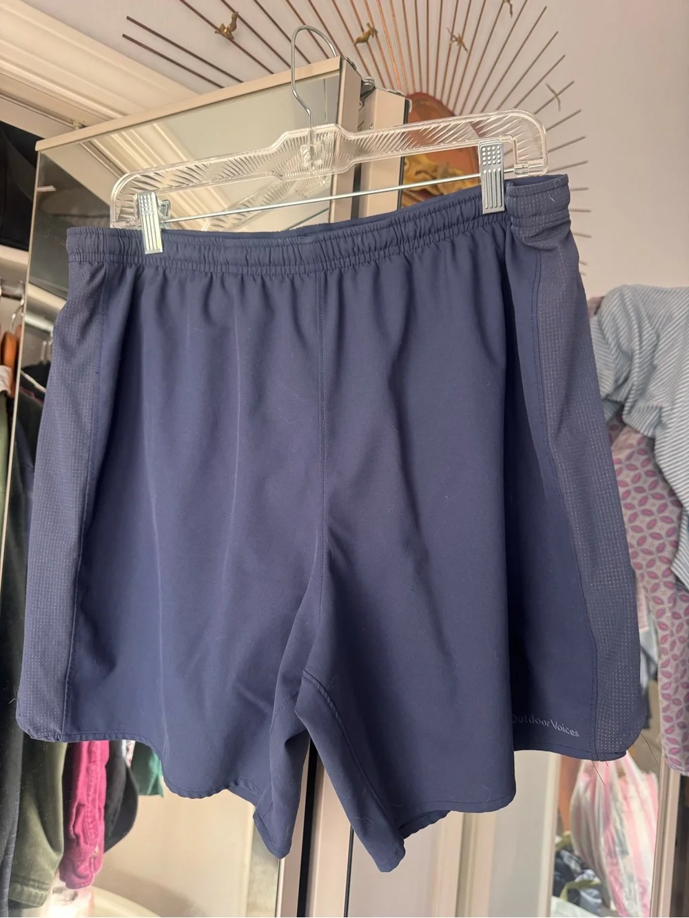 Outdoor Voices breathable navy